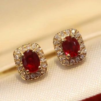 Cubic Zirconia Studs Earrings